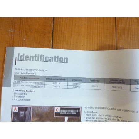 Corsa D II- Revue Technique Electronic Auto Volt OPEL