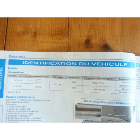 Passat 10- Revue Technique VW