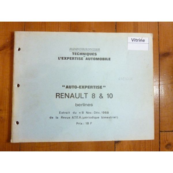 R8 R10 Revue Auto Expertise Renault