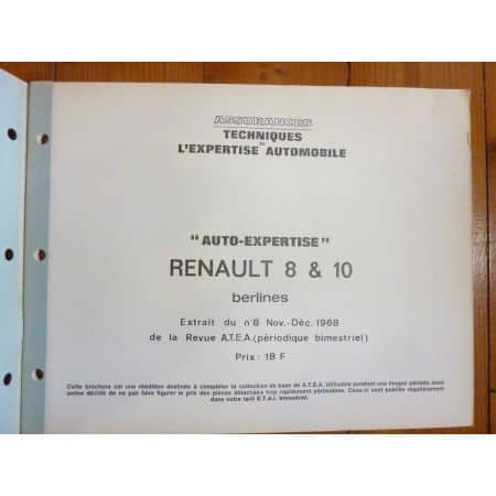 R8 R10 Revue Auto Expertise Renault