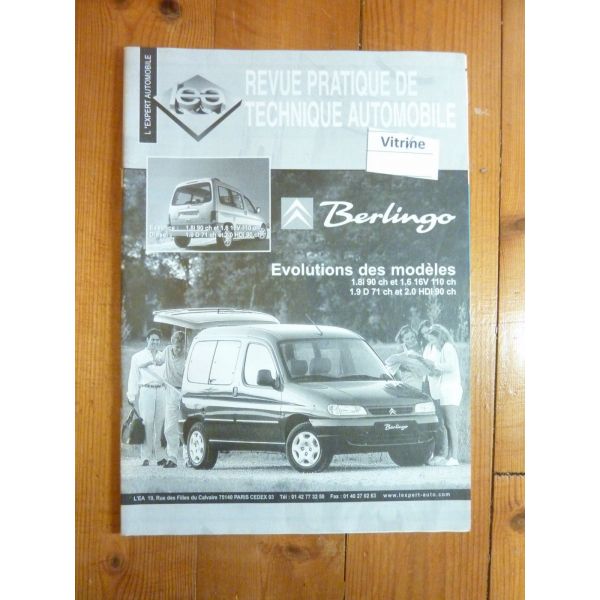 Berlingo 98-01 Revue Technique CITROEN