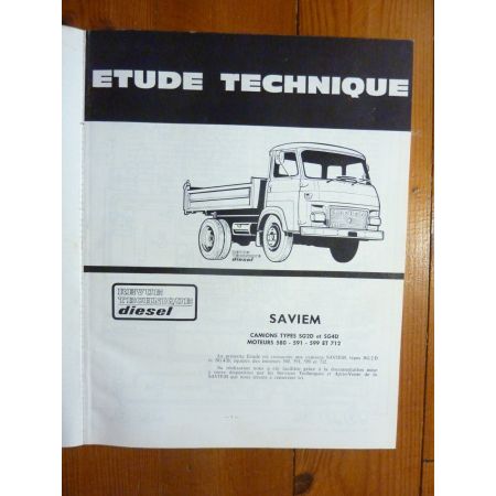 SG2D SG3D SG4D Revue Technique Saviem Man Renault
