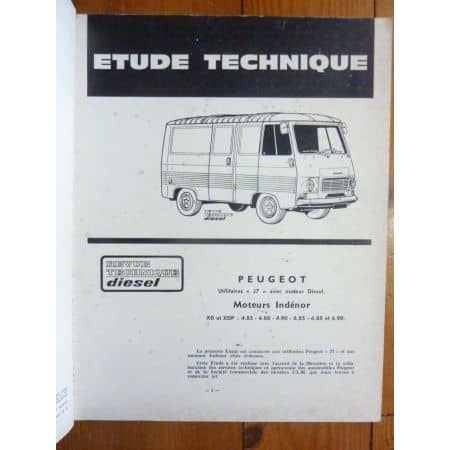 J7 Die Revue Technique Peugeot Indenor