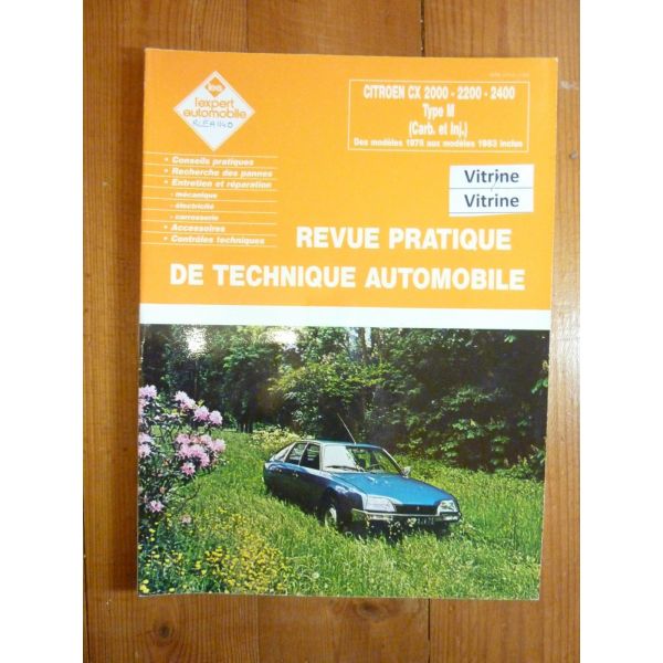 CX 2000 2200 2400 Revue Technique Citroen