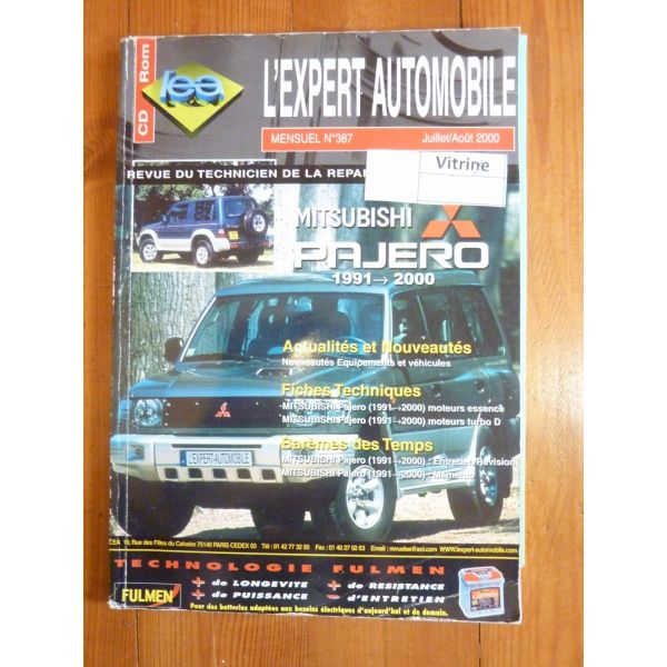 PAJERO 91-00 Revue Technique Mitsubishi