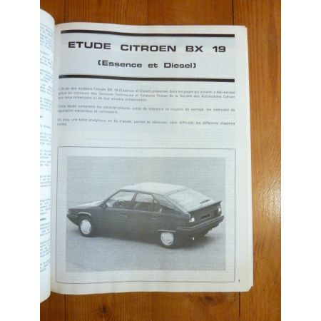 BX 19 Revue Technique Citroen