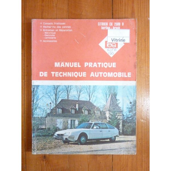 CX 2500D Revue Technique Citroen