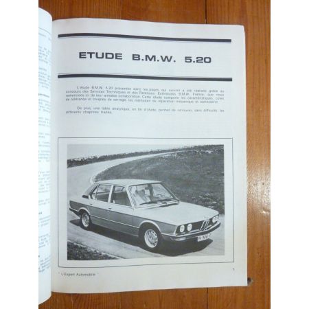 520 Revue Technique Bmw