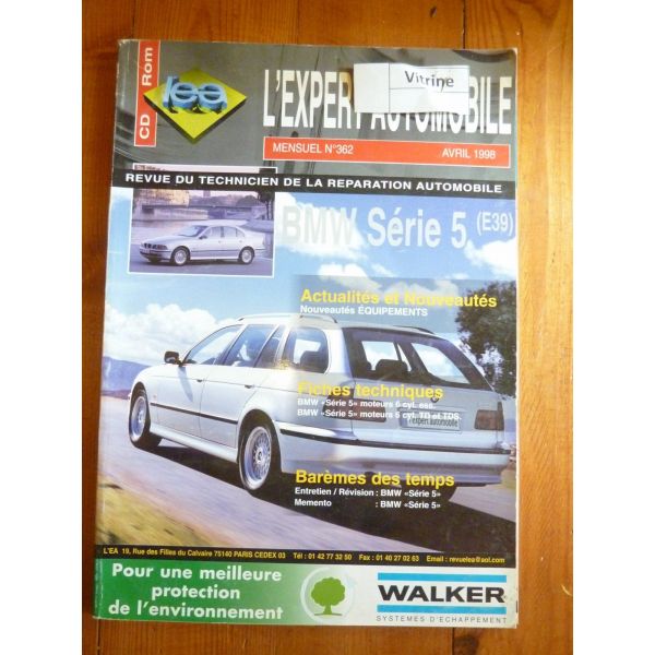 LEA Revue technique BMW Série 5 (E39) LEA362 Revue technique