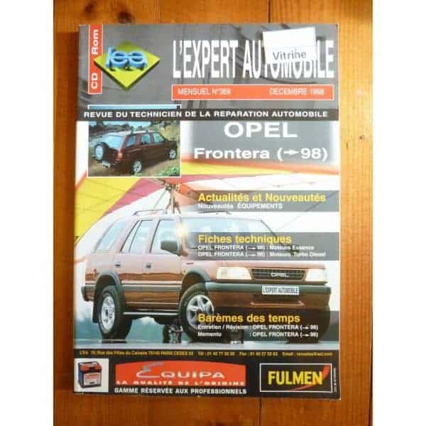 Frontera 98- Revue Technique Opel