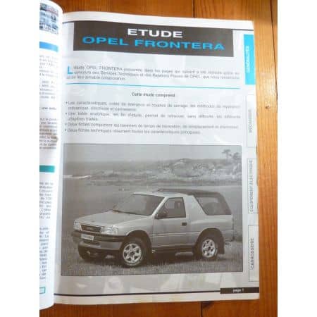 Frontera 98- Revue Technique Opel