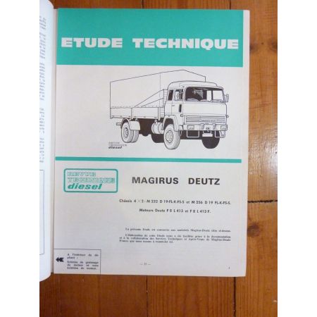 M232 M256 Revue Technique PL Magirus Deutz