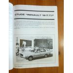R18 -82 Revue Technique Renault