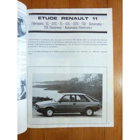 R11 Revue Technique Renault