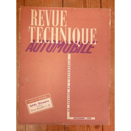 Olympia Revue Technique Opel