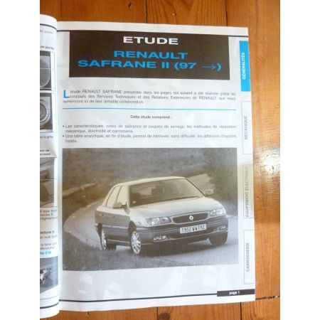 Safrane II 97- Revue Technique Renault