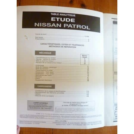 Patrol GR Y61 98- Revue Technique Nissan
