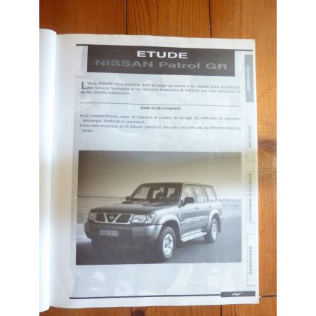 Patrol GR Y61 98- Revue Technique Nissan
