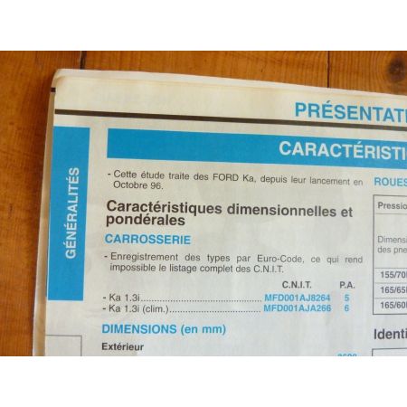 KA Revue Technique Ford