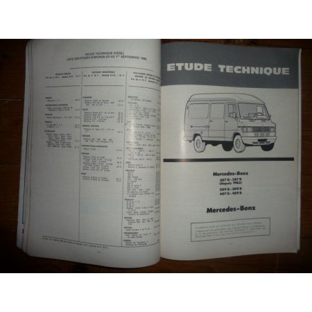 207 307 209 309 407 409 Revue Technique Mercedes