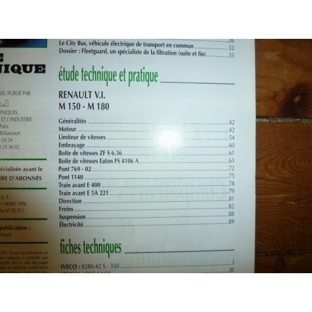M150 M180 Revue Technique PL Renault