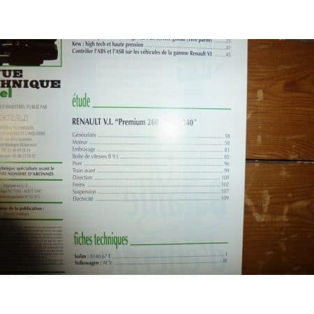 Premium Revue Technique PL Renault