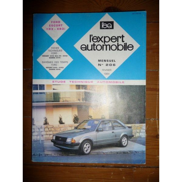 Escort XR3i Revue Technique Ford