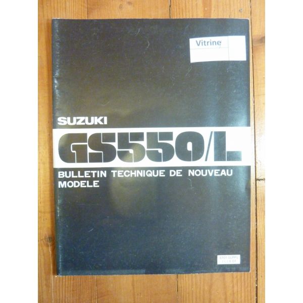 GS650 L Bulletin tech SUZUKI