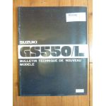GS650 L Bulletin tech SUZUKI