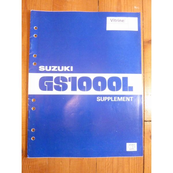 GS1000 L Manuel SUZUKI