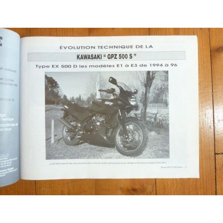 GPZ500S XTZ750 Revue Technique moto Kawasaki Yamaha