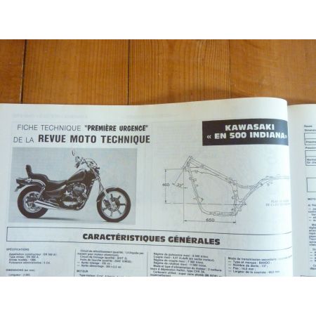 GPZ500S XTZ750 Revue Technique moto Kawasaki Yamaha