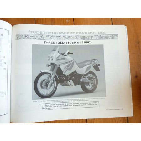 GPZ500S XTZ750 Revue Technique moto Kawasaki Yamaha