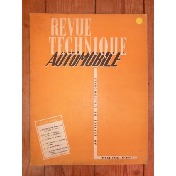 Dyna 54-55 (2) Revue Technique Panhard