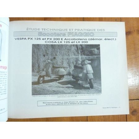 TOMCAT PX125 Revue Technique moto Kawasaki Piaggio Vespa