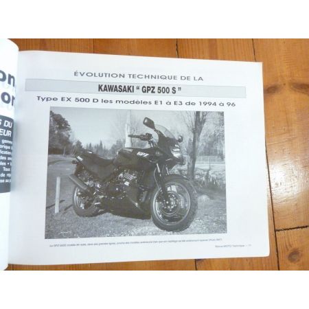 GPZ500S XTZ750 Revue Technique moto Yamaha Kawasaki