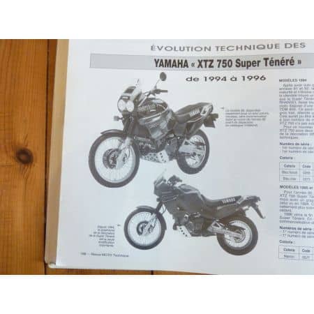 GPZ500S XTZ750 Revue Technique moto Yamaha Kawasaki