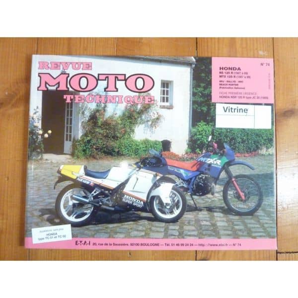 NS MTX125 Revue Technique moto Honda