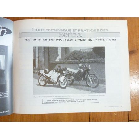 NS MTX125 Revue Technique moto Honda