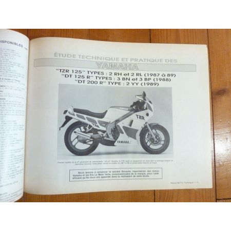 XRV650 DT125 Revue Technique moto Honda Yamaha