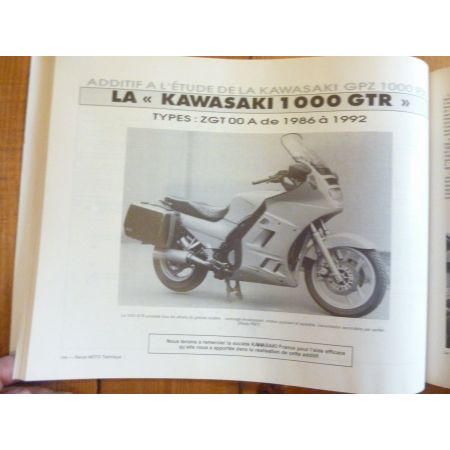600 XJ FZ 1000 GPZ Revue Technique moto Kawasaki Yamaha