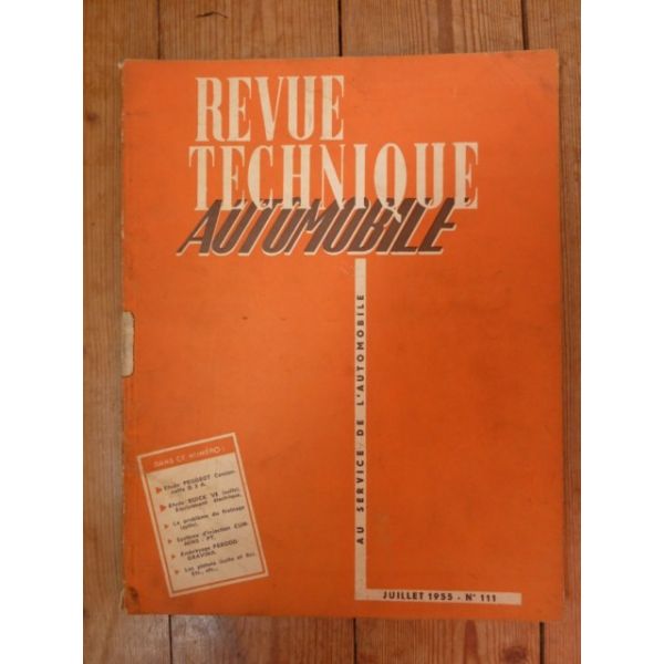 D3A Revue Technique Peugeot