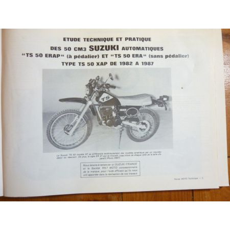 CBX750 TS50 Revue Technique moto Honda Suzuki