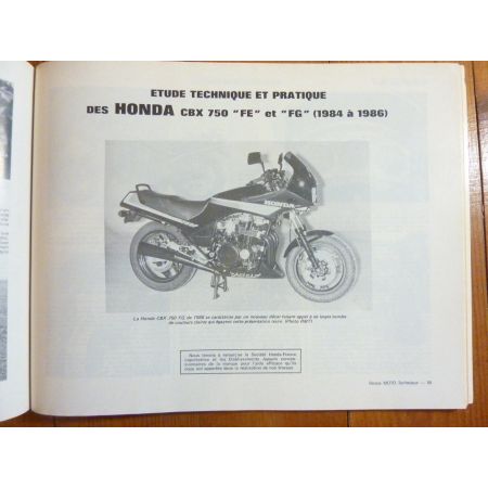 CBX750 TS50 Revue Technique moto Honda Suzuki