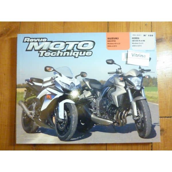 GSXR750 CB1000R Revue Technique moto Honda Suzuki