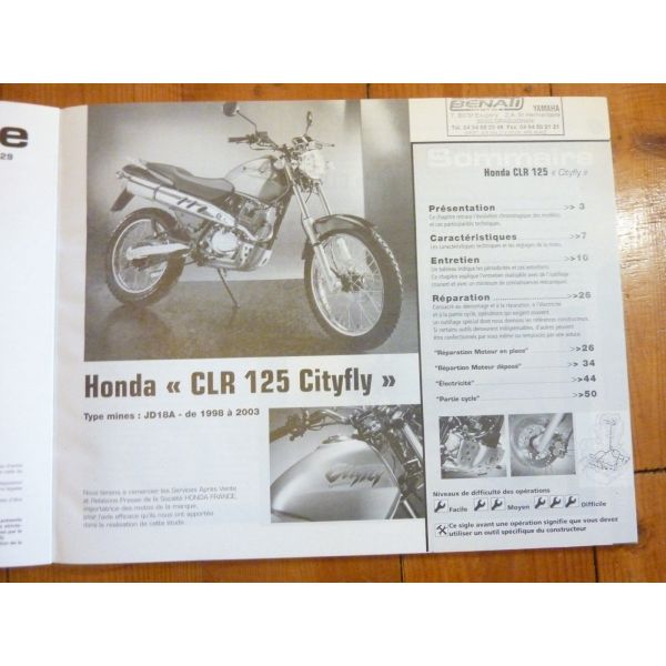 Guide d'achat HONDA CLR 125 Cityfly - Moto Station