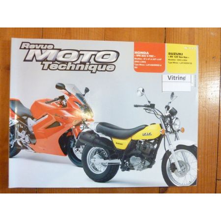 VFR800 VanVan Revue Technique moto Honda Suzuki