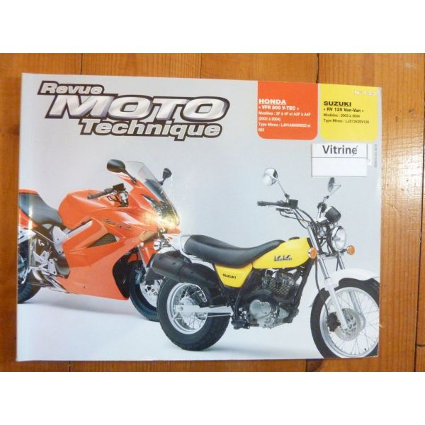 VFR800 VanVan Revue Technique moto Honda Suzuki