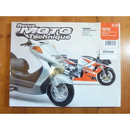 NX125 GSXR750R Revue Technique moto Honda Suzuki