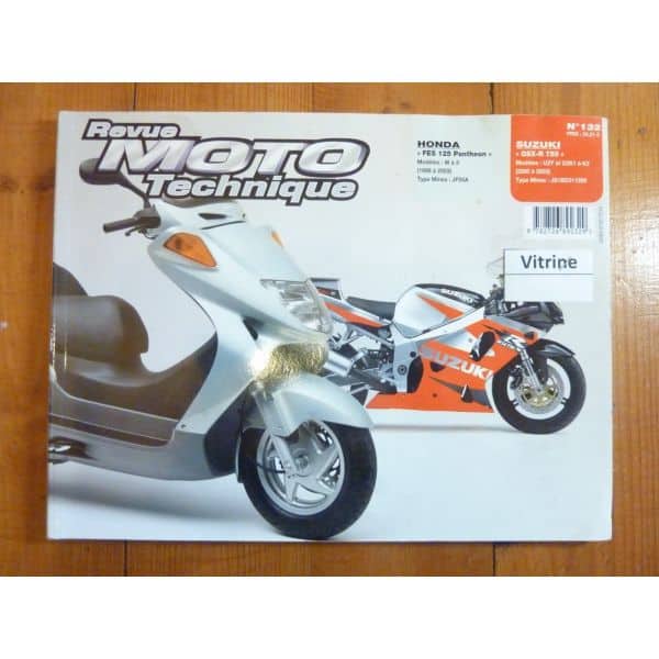 NX125 GSXR750R Revue Technique moto Honda Suzuki